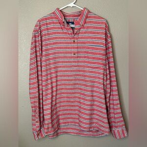 Chubbies The Nutter Men's Quarter-Button Pullover Flannel Shirt Long Sleeve XL